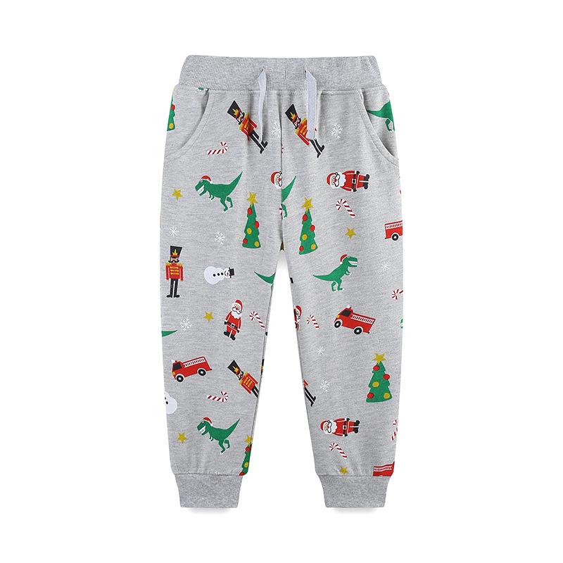 European & American Style Cartoon Print Boys  Sweatpants - Autumn Fashion 6Y (120 cm)