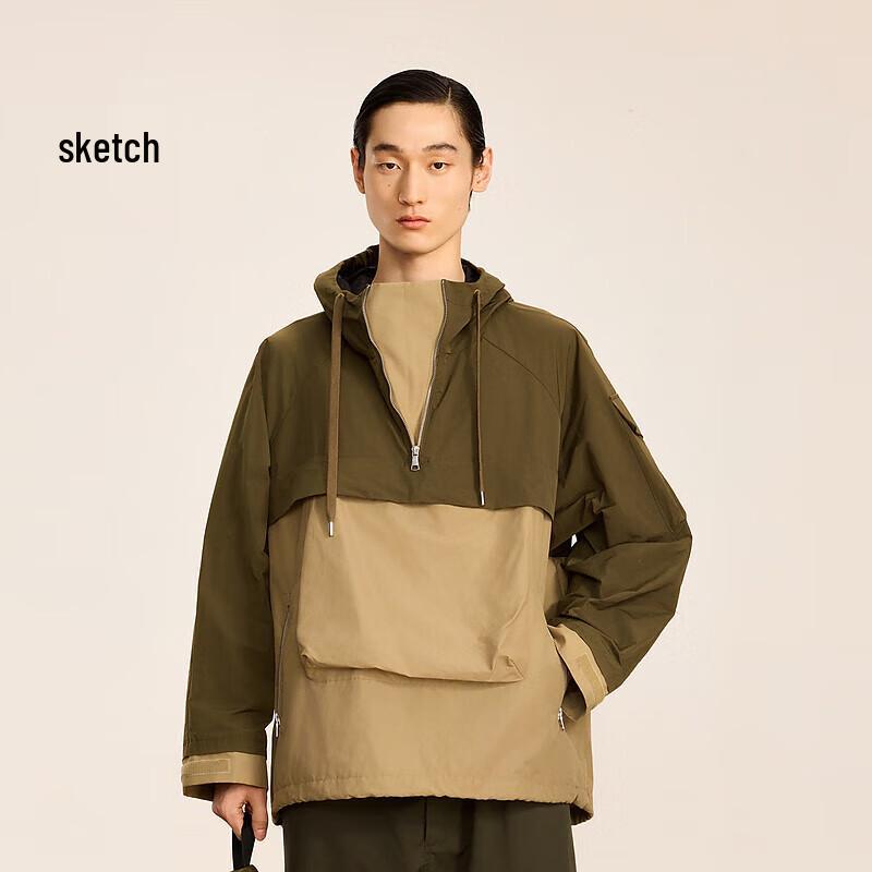 Camic Men s Hooded Casual Jacket M