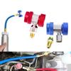 R134A Auto Freons Air Condition Adapters Refrigerant AdjustableQuick Couplers HighLow Connector Manifolds Gauges