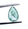 4.50 Carat Christmas Day Exclusive Offer Green Emerald Pear Shape Colombia Certified Gemstone SN65