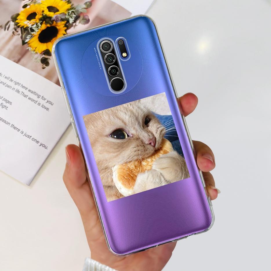 For Xiaomi Redmi 9 Case Stylish Painted Fundas 6.53'' Soft Silicone Phone Case For Xiaomi Redmi 9 Prime Redmi9 Back Cover Bumper