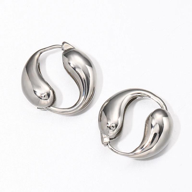 Нове надходження Золотий колір Сережки-пусети з перлами у формі краплі води для жінок Модні Елегантні Темпераментні Весільні Банкетні Прикраси Подарунок для дівчини