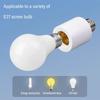 E27 Bulb Lamp Holder AC110-240V Intelligent Remote Control Lamp Head Radar Induction Delay Switch Controller Living Room Bedroom