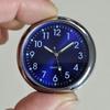 Světelné hodiny do auta Automobily Vnitřní nalepovací hodinky Mechanika Quartz Hodiny Auto Ornament 40mm Mini digitální hodiny
