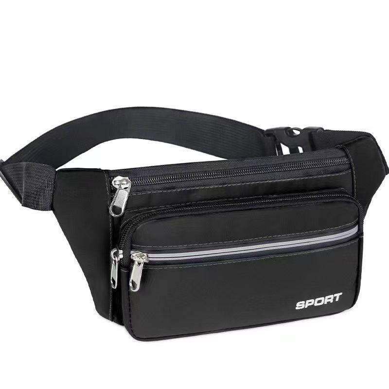 Unisex Waterproof Fanny Pack: Large Capacity, Wear-Resistant Cell Phone and Wallet Waist Bag for Outdoor Sports