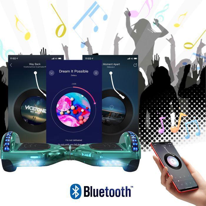 Pack Hoverboard vert et Hoverkart rose - RCB - Cadeau Super pour les Enfants