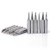 12PCS 33mm Copper Soldering Iron Tips Set 900M-T Welding Station Tools I B C D K For 936 937 938/969 8586/852D Soldering Station