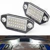 2 szt. 24SMD Brak błędu LED Numer tablicy rejestracyjnej samochodu dla Ford Mondeo MK3 2000-2007
