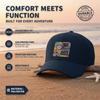 Black Baseball Cap - "LET'S LEARN TODAY" Floral Print Adjustable Lightweight Unisex Casual Hat For Teachers & Students, Daily Wear Baseball Hat