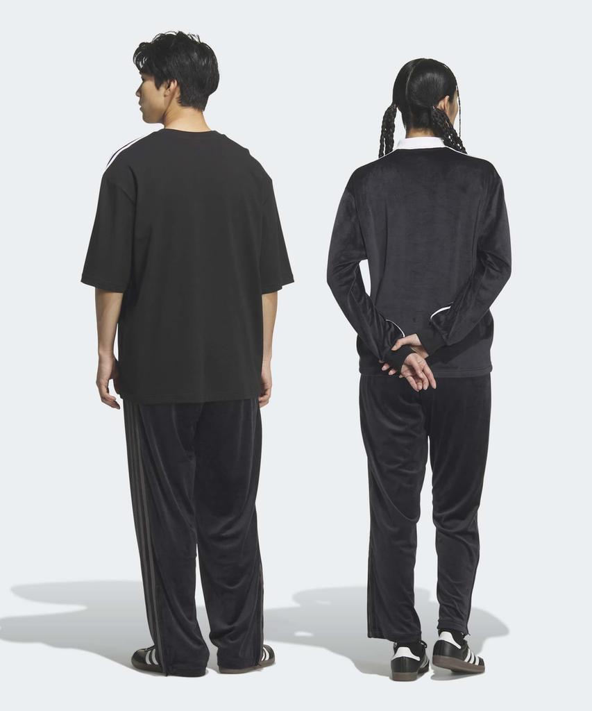 adidas Firebird Velour Track Pants - Black / Kq5481