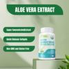 Bio-Aloe-Vera-Kapseln, unterstützen die Darmgesundheit, die Immunabwehr, geeignet für Männer und Frauen.