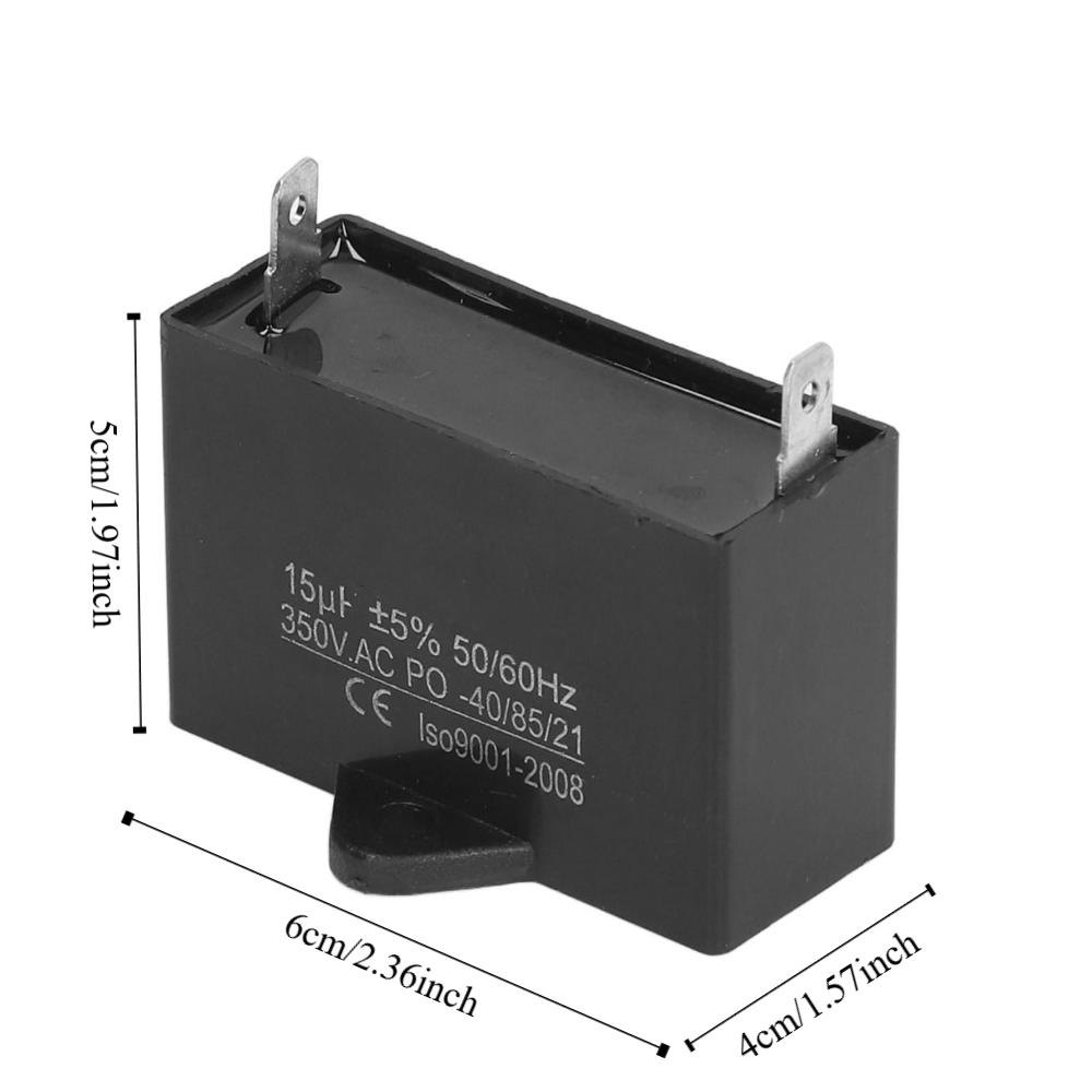 15uf CBB61 Capacitor 350VAC Running Starting Capacitor Motor Capacitor  Electronic Components