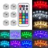 LED Remote Controlled Color Night Light Set Featuring 6 Waterproof Lamps For 3D Printing Enthusiasts