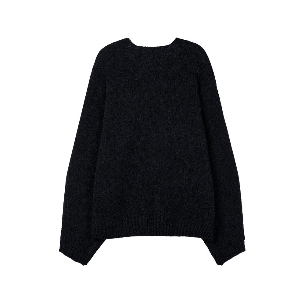 Deobeuleis Soft Texture Knit (Black)