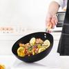 Non-stick Small Cast Iron Wok Universal Pot Durable Frying Pan  Single