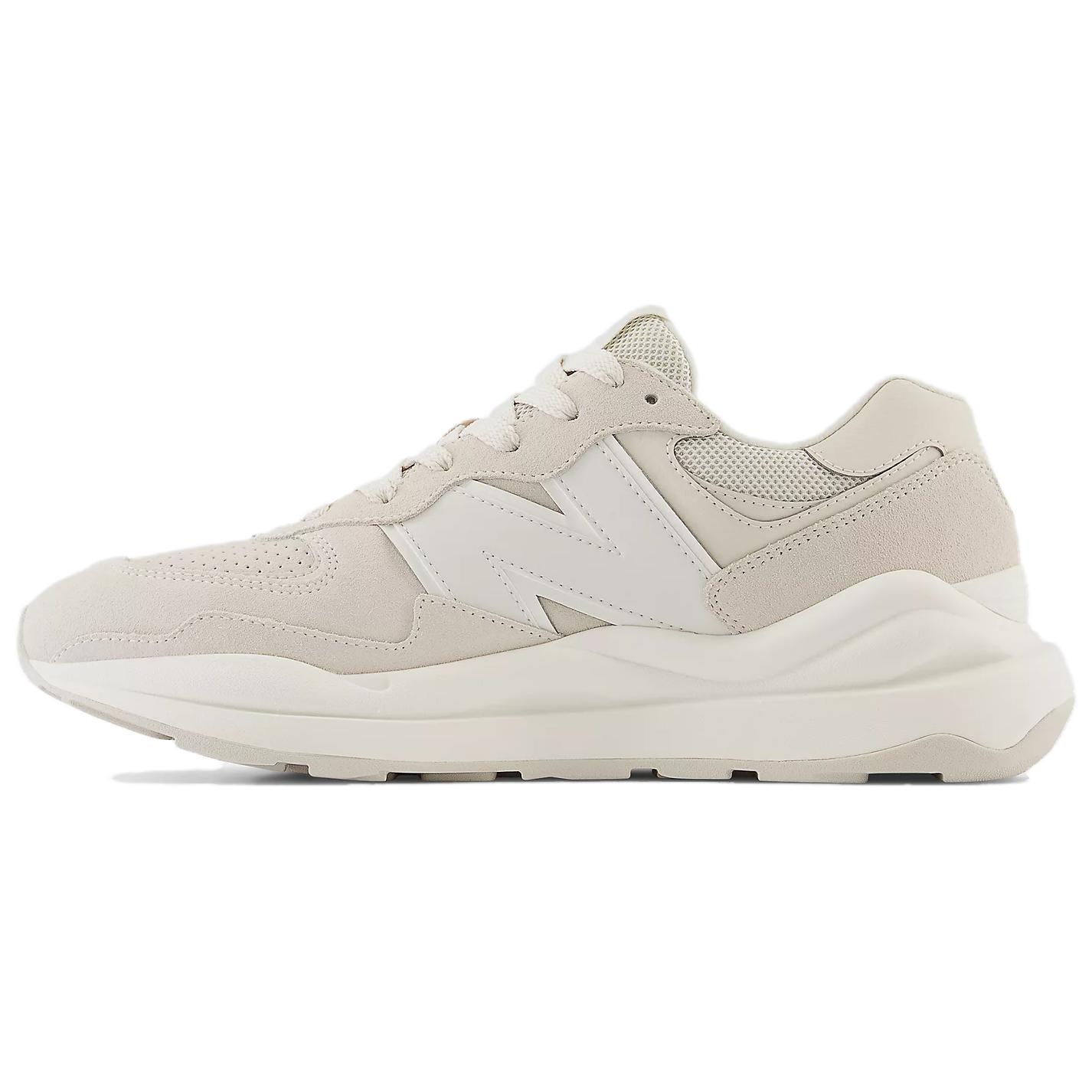 

New Balance Nb 5740 Ретро Мода Кожа Сетка Низкий Верх Повседневные Кроссовки для Бега Унисекс кроссовки Бежевый M5740FMB 38