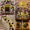 Multicolor Eid Mubarak Balloons Latex Printing Star Moon Foil Balloon Photo Props Venue Setup Festival Banner Home Decoration