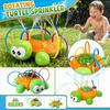 Outdoor-Sprenger-Spielzeug für Kinder - Rotierender Schildkröten-Sprenger für Sommer-Spaß im Hinterhof