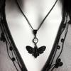Gotische Adlermotte Anhänger Halskette Mit Legierung Tier Design Für Halloween Geschenk