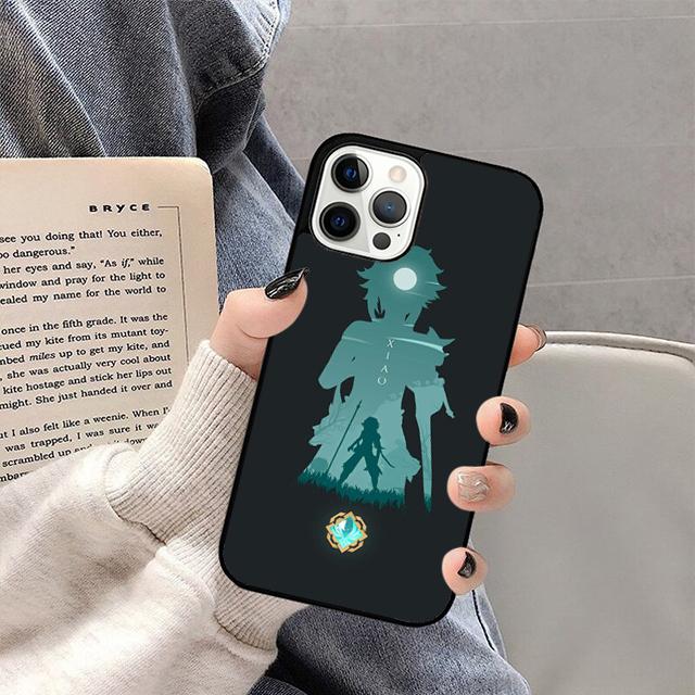 Genshin Impact Xiao Phone Case For iPhone 17 Air 16 Plus Max 15 14 13 12 Pro Max Cover Shell