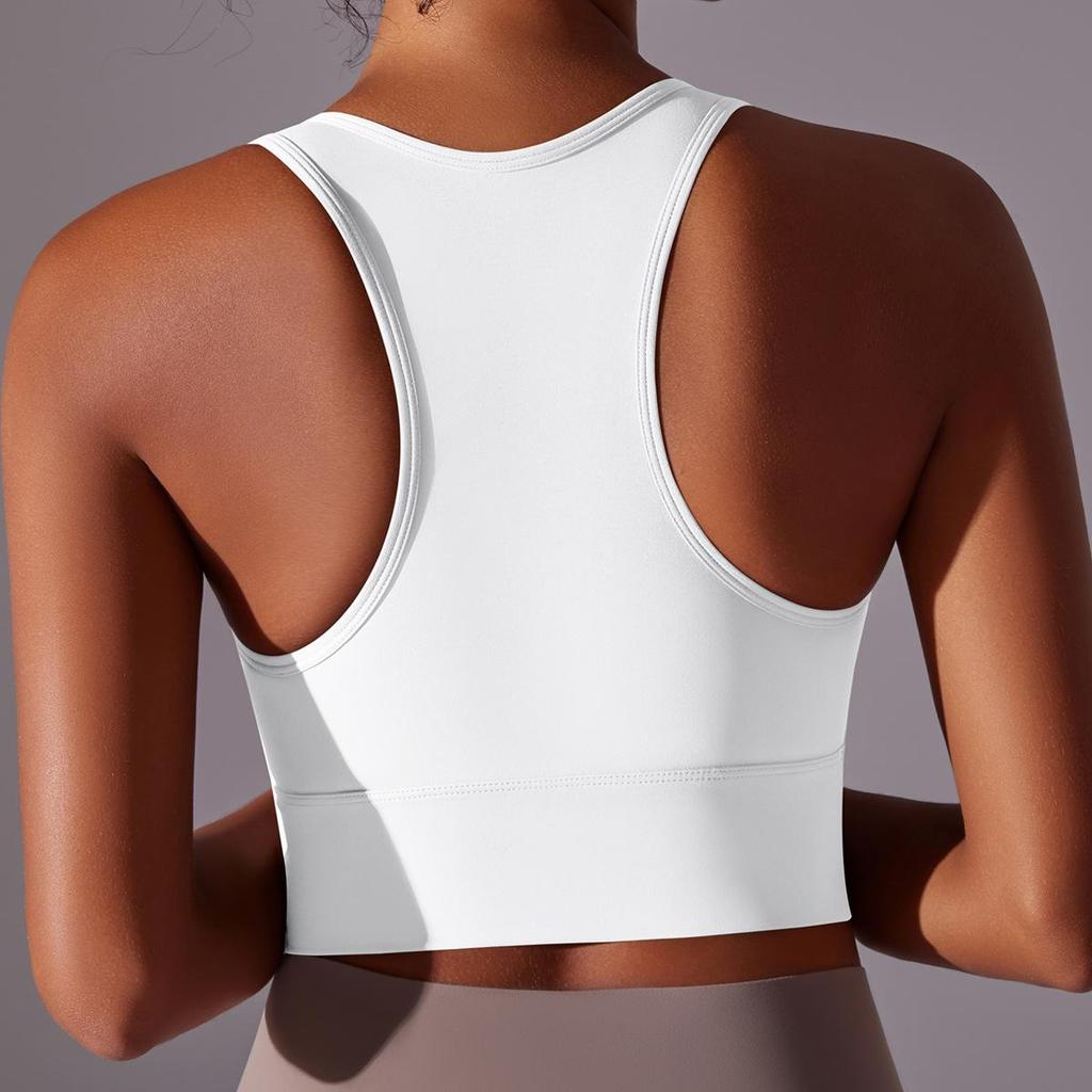 Damen Schlankmachender Sport-BH - Einteilige Kurvenpassform für Yoga und Fitness