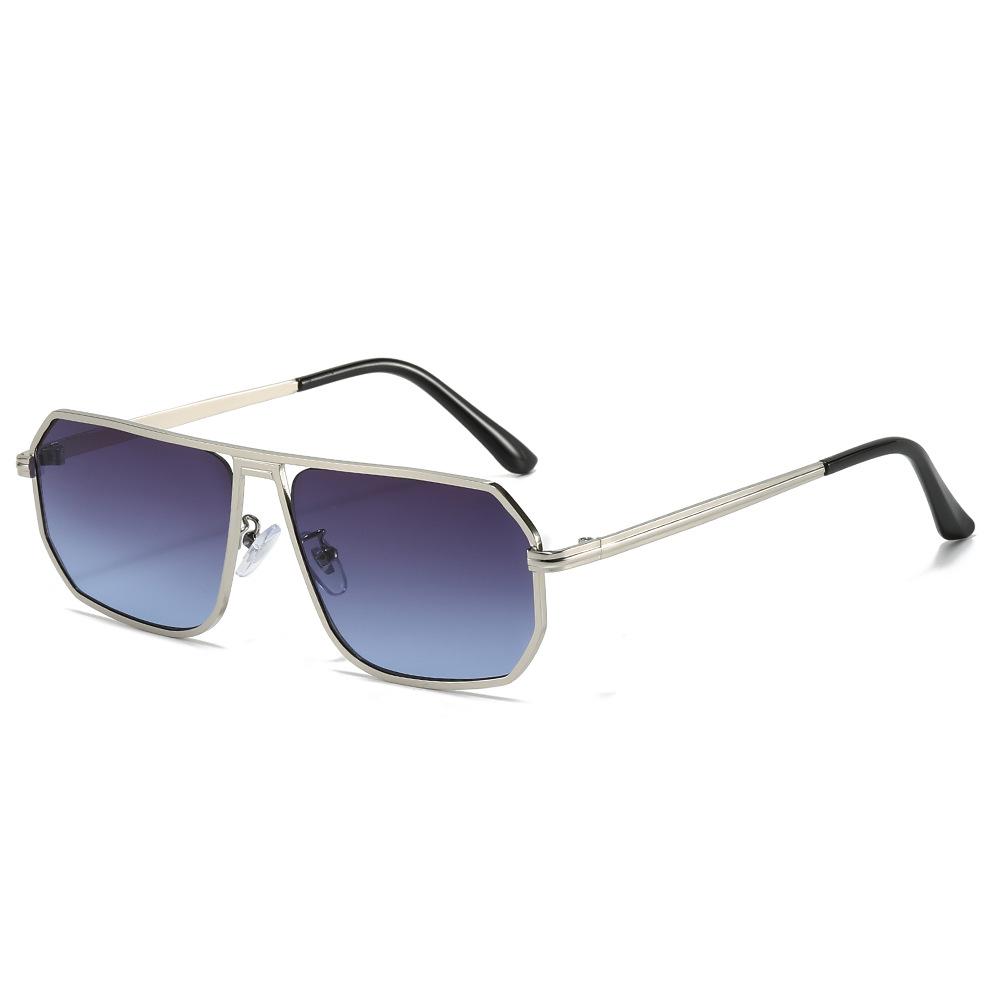 

Big Frame Classic Square Sunglasses ladies For Men Luxury Designer Vintage Metal Sun Glasses Popular Steampunk Shades UV400