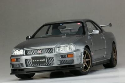Inch Up Disc Series Skyline Nur NISMO Front Aero BNR34 Type 1/24 No.285 GT-R V-specII (with Bumper)