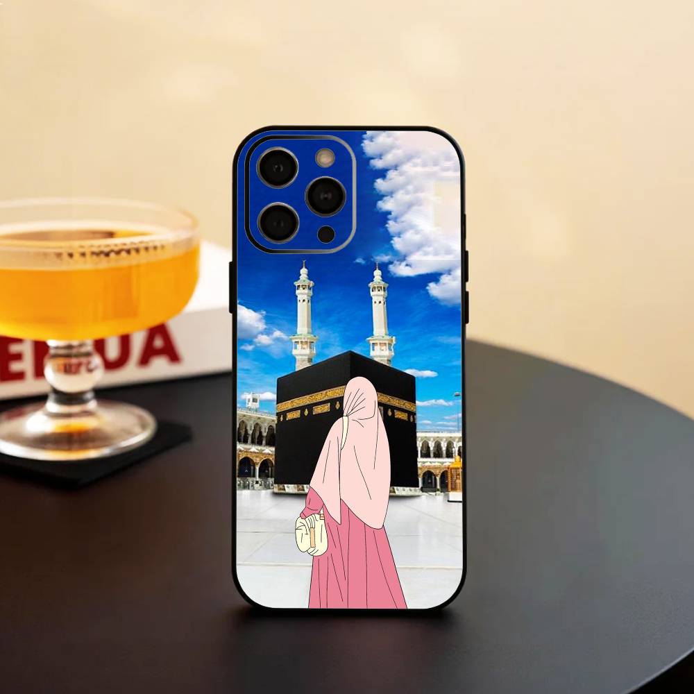 

I-IN Mecca Pilgrims Art Phone Case Silicone Soft For IPhone 17 16 15 14 13 12 11 X XR Plus Pro Max Plus iPhone16se4