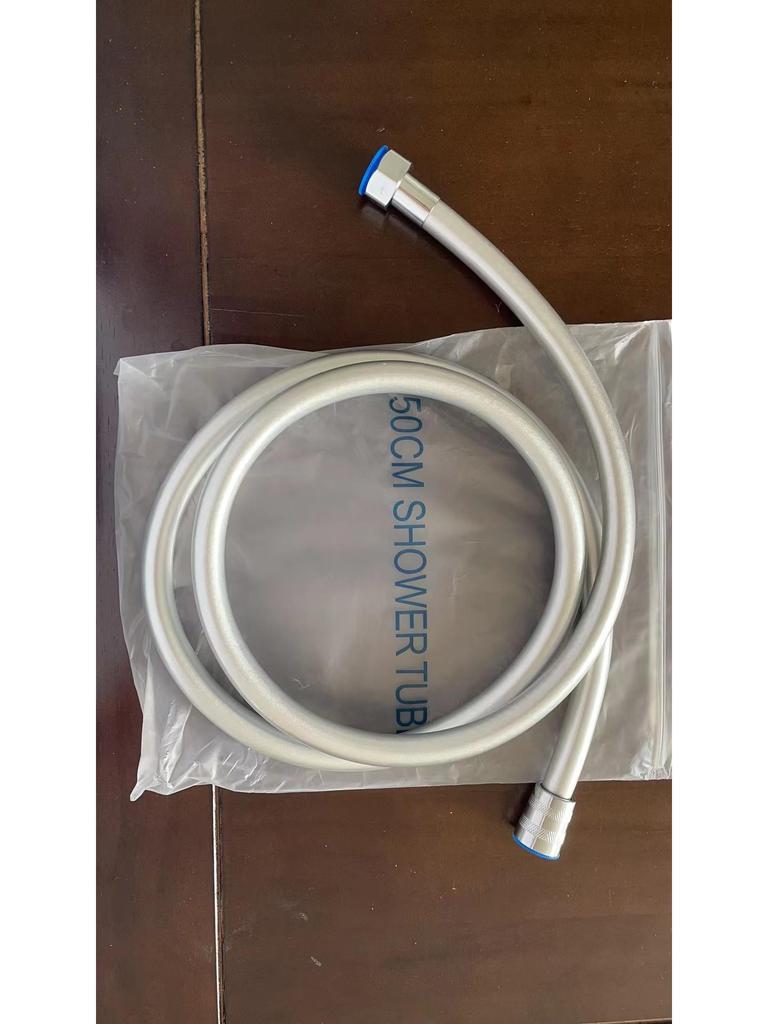 Square Handheld Pressurized Rain Shower Head for Bathroom