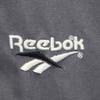 Reebok 90s Old Short Sleeve Baseball Jacket M Charcoal Gray Men's Used