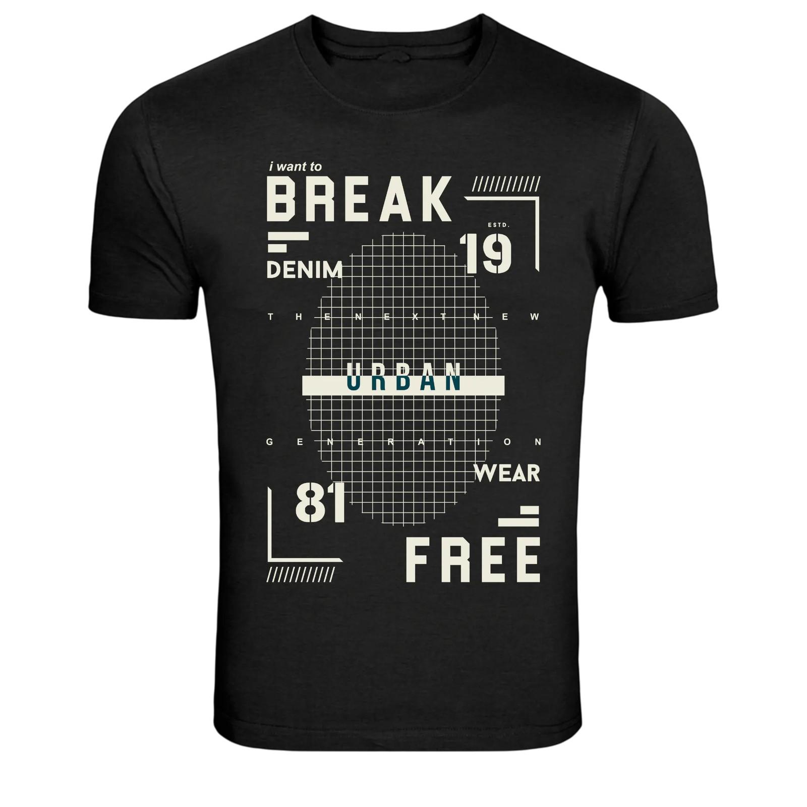 Urban Denim Generation 81 Streetwear Graphic T-Shirt XL