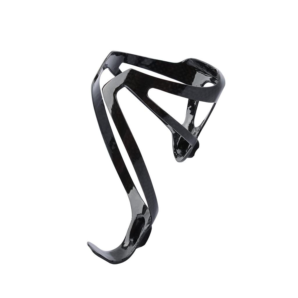 RICYRLK Bicycle Carbon Fiber Bottle Cage Drink Threaded Carbon Bottle Fits Most Set Ultra-Lightweight Holder, Cage, Strong, Flexible, Bottles, Glossy,