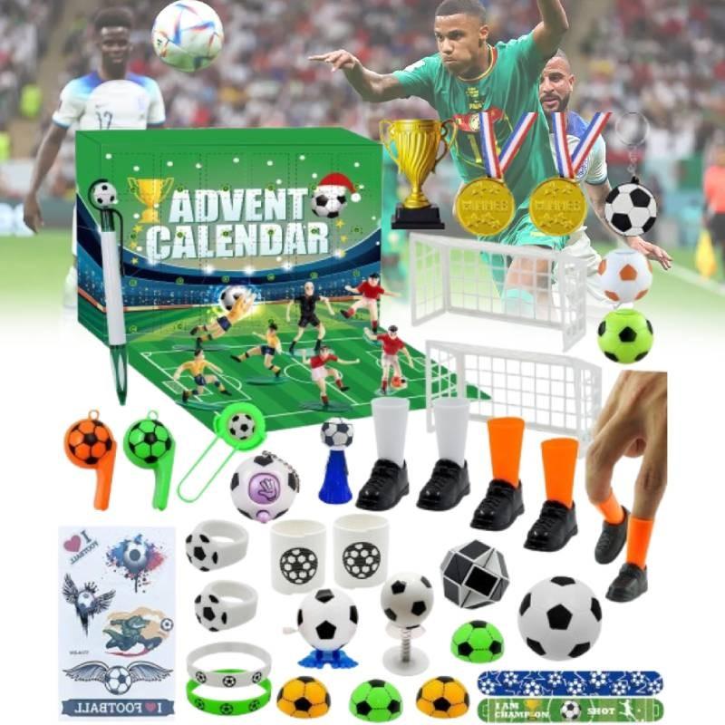Exciting World Cup Soccer Blind Box Toy Set Includes Cheer Whistles And Stickers