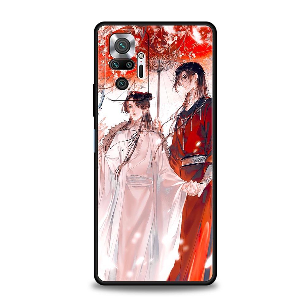 Phone Case Cover for Redmi 14C 10C Note 15 14 13 12 10 11 Pro Plus K40 5G Soft TPU Shockproof Fundas Heaven Official’s Blessing