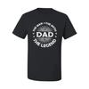 Dad Man Myth Legend Funny Dad Uncle Papa Gift Men Graphic T- Shirt