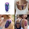 12pcs Temporary Tattoo Colorful Realism Octopus Robot Jellyfish Seahorse For Back Men Women