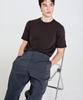 GLXY (GALAXY LIFESTYLE) Glxy [Galaxy Lifestyle][Three-No-Way Clothing] Lightweight Crease Slacks Ash
