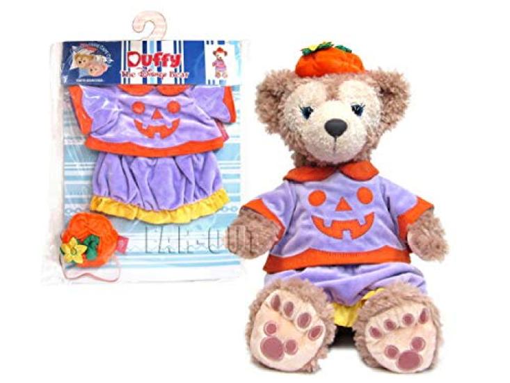 

TDS Plush Costume Set Halloween 2010 Pumpkin Duffy Shellie May Dress Up Clothes