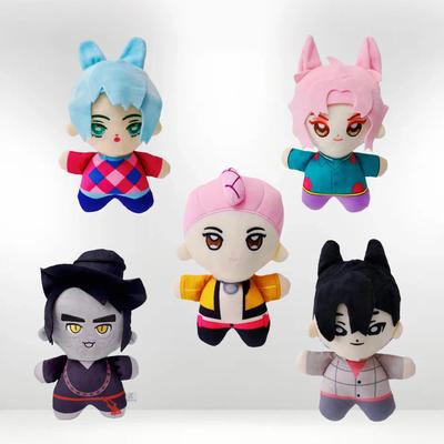 Demon Hunters Plush Doll Cute Cartoon Rumi Zoey Mira Anime Stuffed Pillow Toy Gift