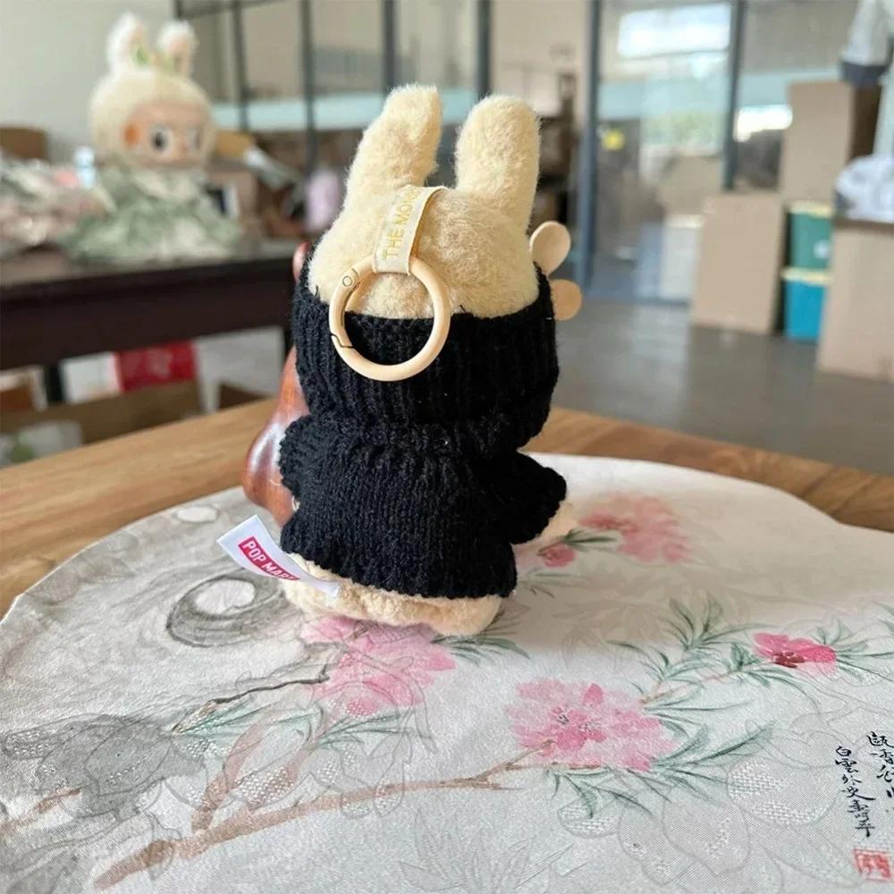 For 15-17cm V1v2 Labubu Clothes Outfit Sitting Clothes Cute Sweater Hat Outfit Accessories Fashion Dolls Accessories No Dolls