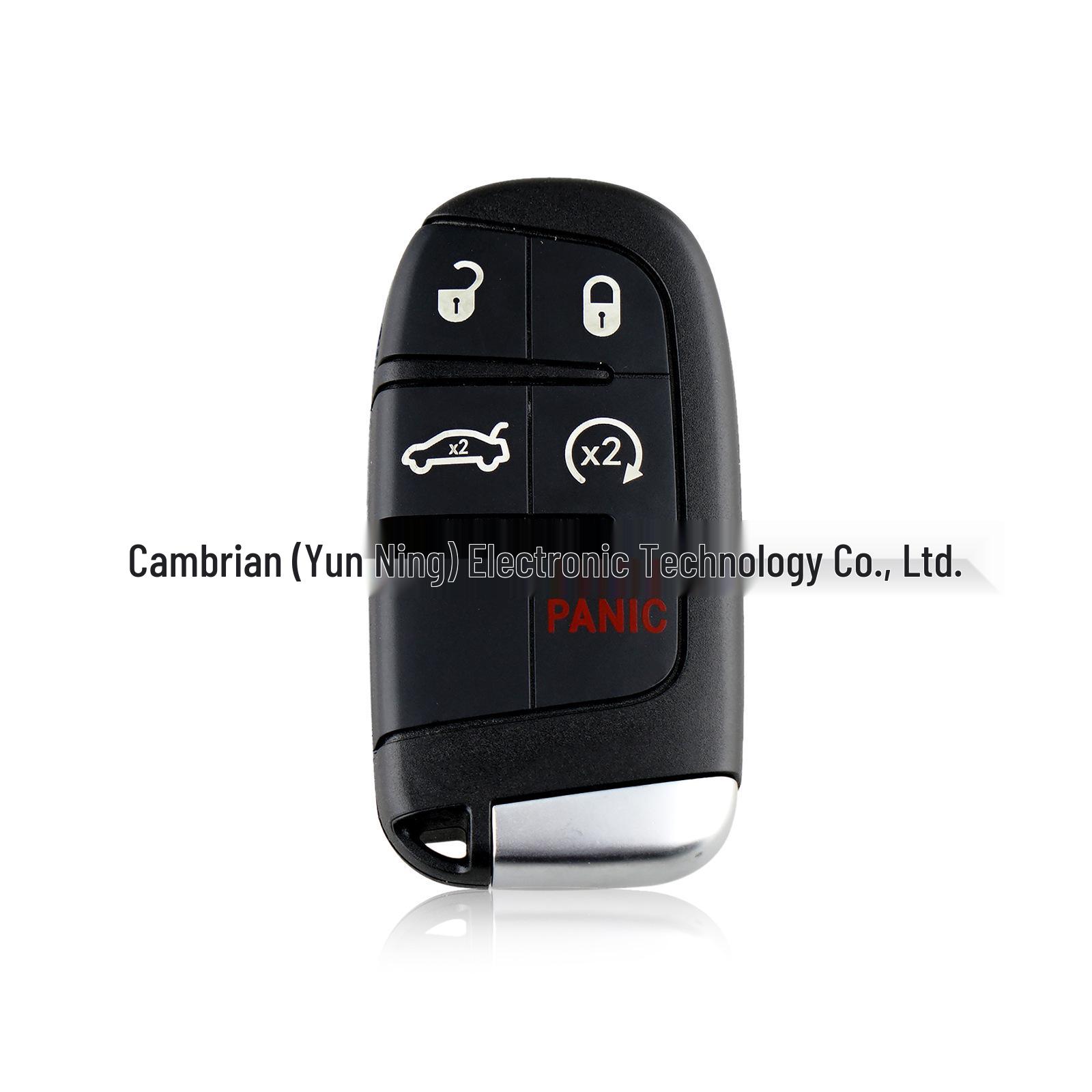 

Dodge Fiat Key Remote: 5-Button M3N-4082130 5.4 x 4.2 x 1.4 cm