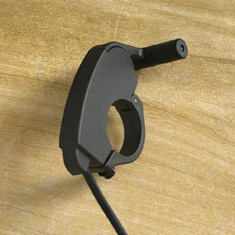 Electric Bike Thumb Input Assembly with ABS Bar Mount and Cable for Daily Unit Exchange, Fit Review and Service