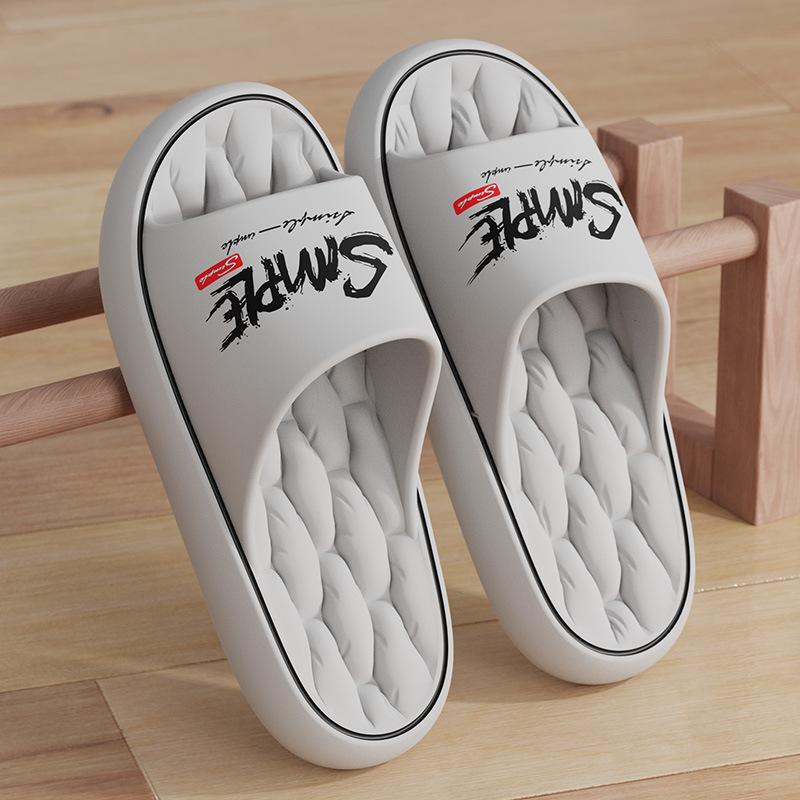 Slippers 2025 Indoor Bathroom Bath Non-slip Eva Cool Slippers Wear Flat Bottom Comfortable