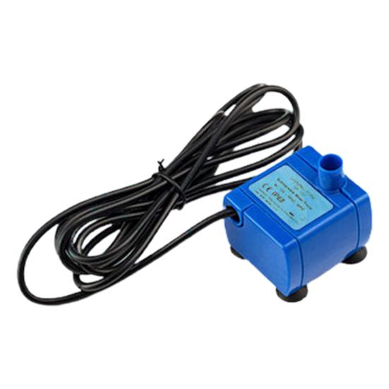 Bomba de agua Potente Sólida Mini Ligera Conveniente A prueba de salpicaduras Fácil de limpiar Luz LED Mascota