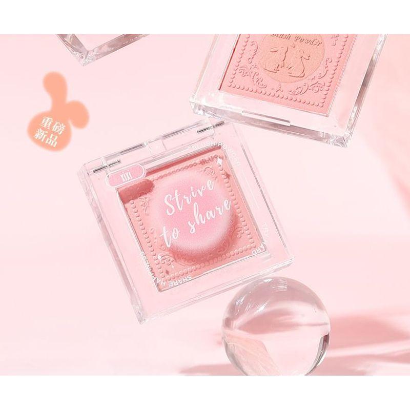 xixi - Rabbit Poof Wake Up Spring Translucent Blush - 6 Colors
