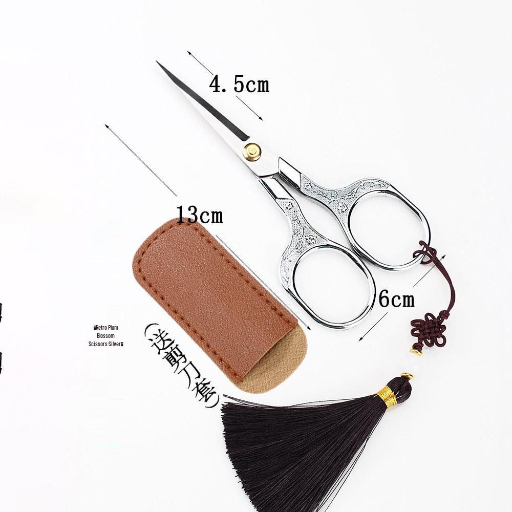 Retro Teeschere aus Edelstahl für Teezeremonien