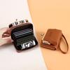 Fashion PU Leather Women Short Wallet Zipper Hasp Waterproof Coin Purse Multi-Cards Slim Small Wallet Women Girls
