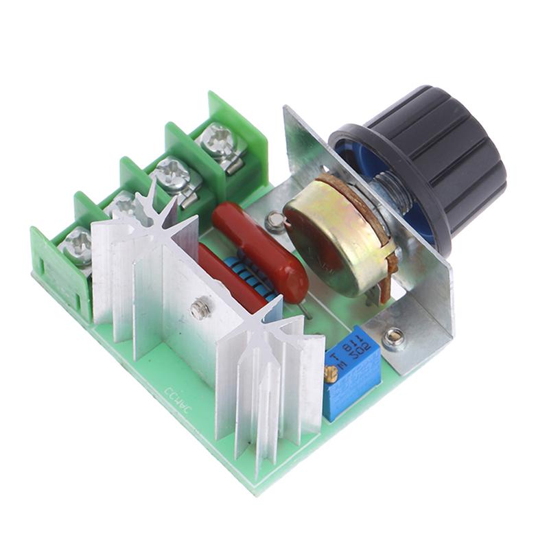 2000W Ac 50-250V 25A Adjustable Motor Speed Controller Voltage Regulator