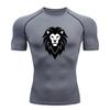 Men's Compression Fitness Sports T-Shirt, Breathable Quick D