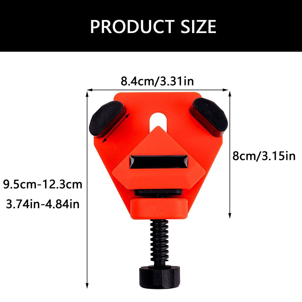 Adjustable Woodworking Right Angle Clamp Metal Structure Clamp for Precise 90 Degree Jointing In Carpentry Projects